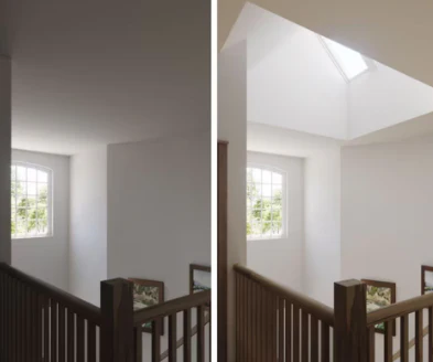 22 1/2" Solar Powered Curb Mount Skylight - Image 4