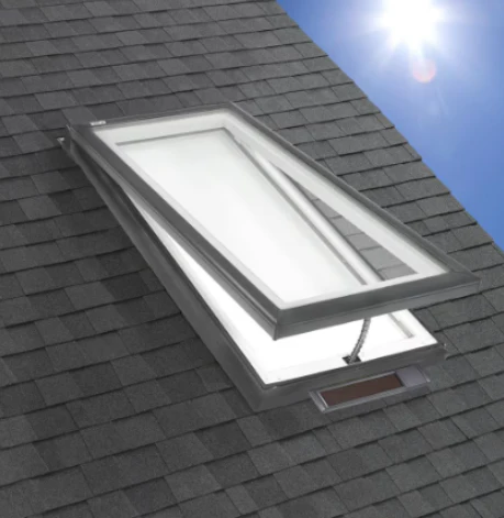 22 1/2" Solar Powered Curb Mount Skylight - Image 3