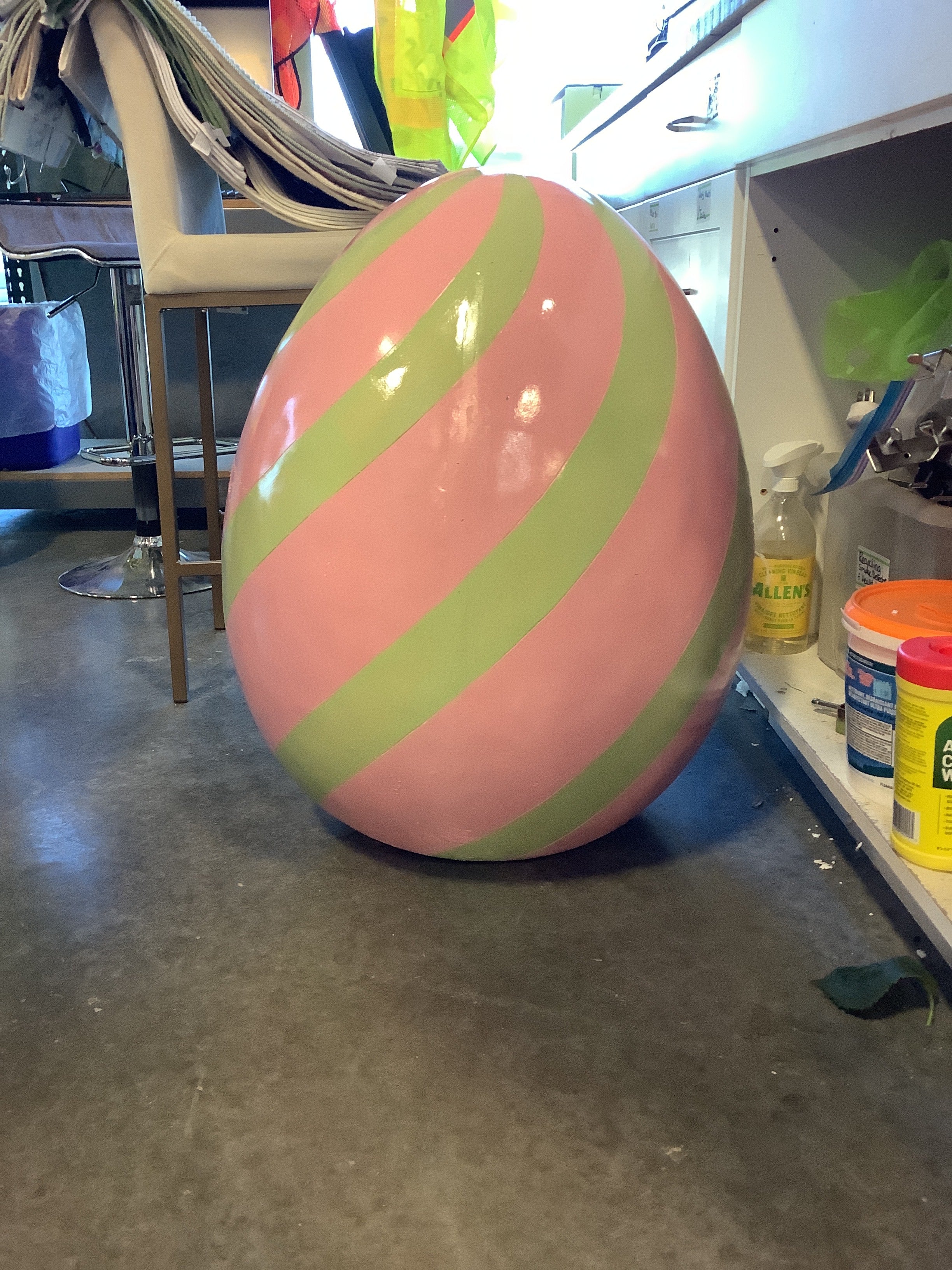 30” Outdoor Resin Easter Egg - Image 2