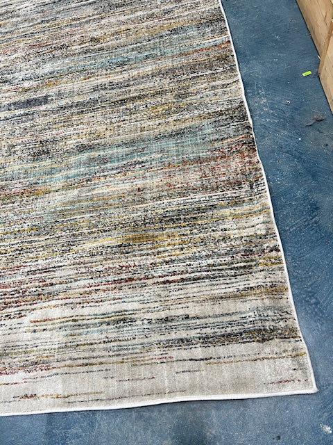 Abstract Multicolour Indoor Area Rug, 9'7"x11'8" - Image 3