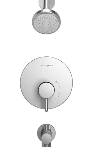 American Standard Serin Polished Chrome Tub and Shower Trim Set (New)
