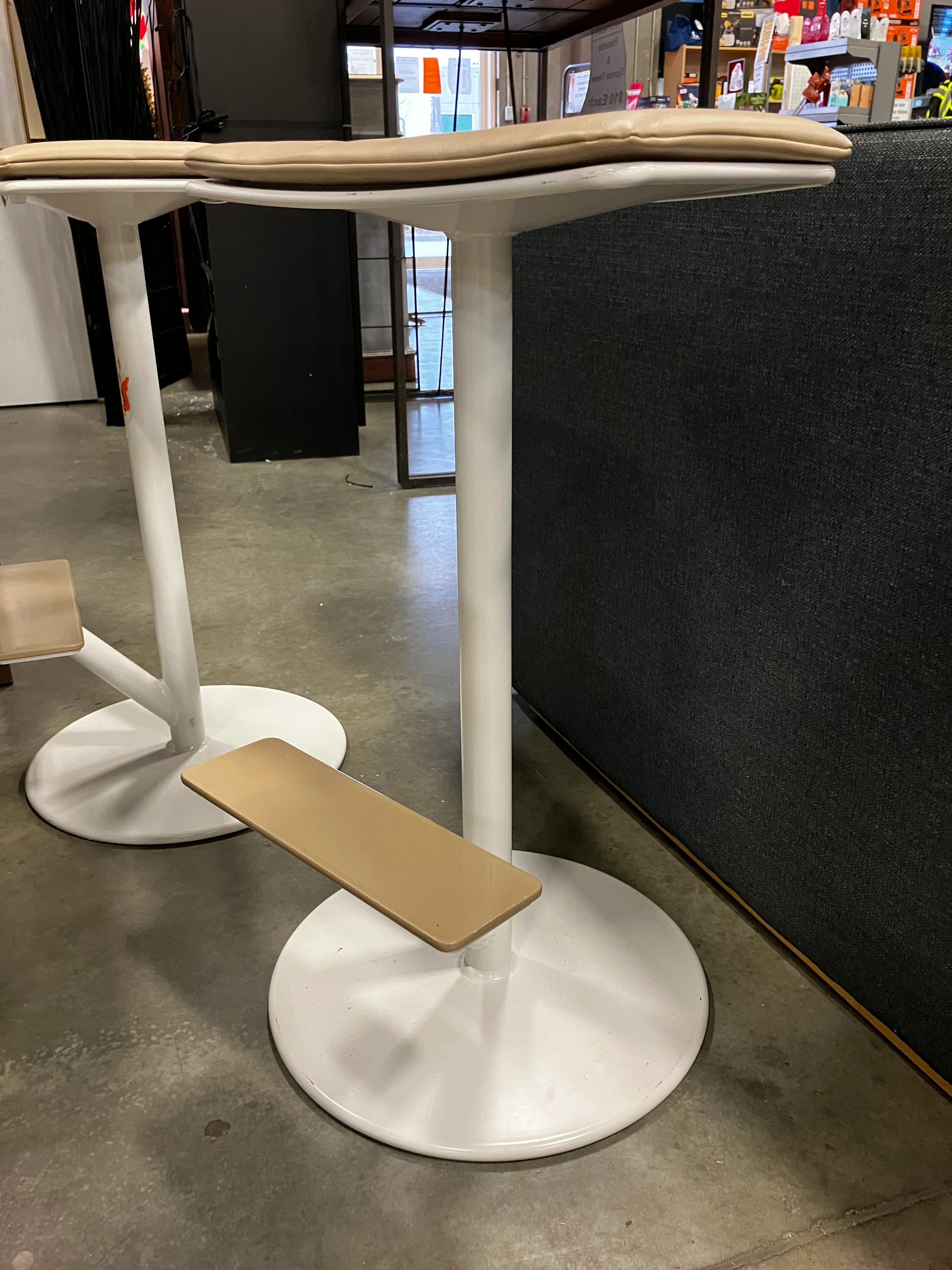 Bar Stool With Footrest (New) - Image 2
