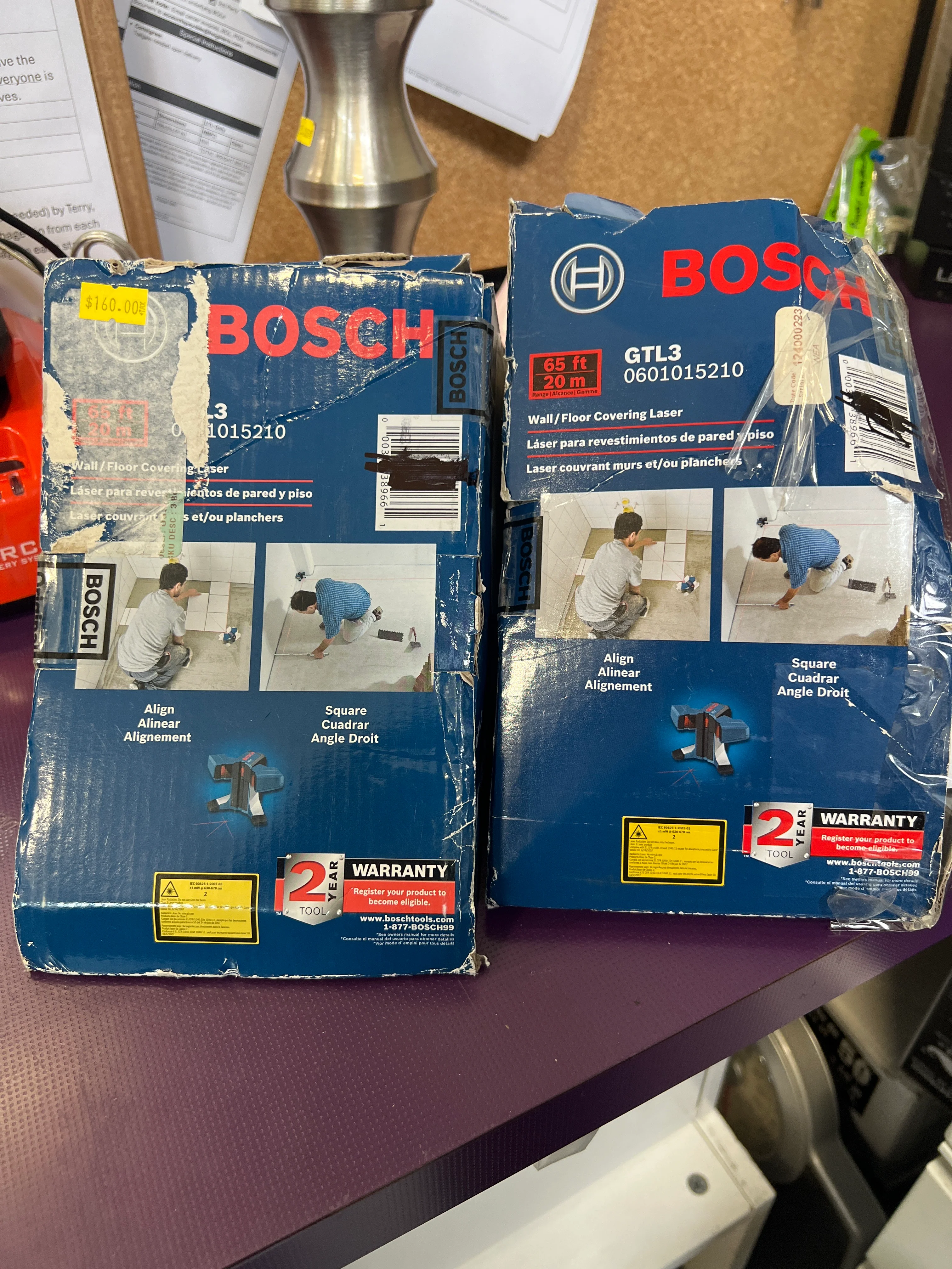 Bosch Wall/Floor Covering Laser (new) - Image 3