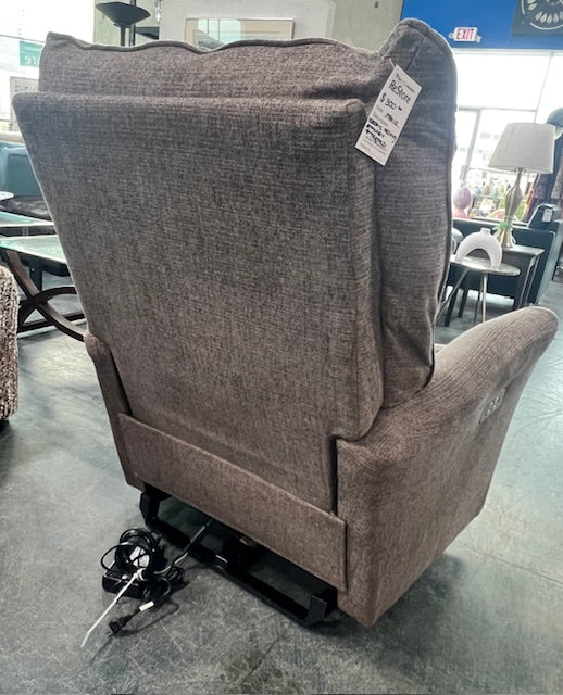 Brown Power Recliner Armchair (used) - Image 3