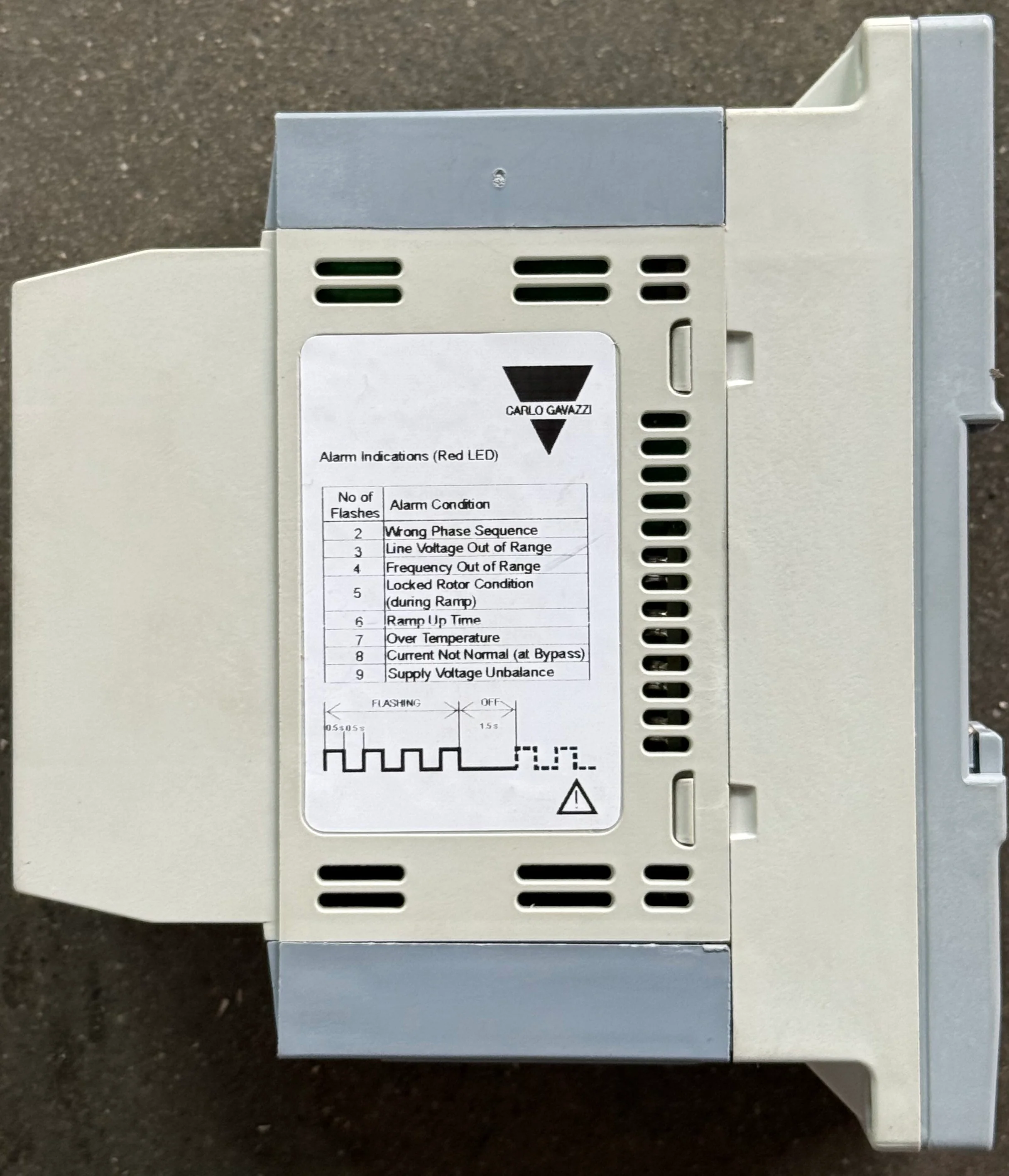 Carlo Gavazzi 2PH Soft Strarter 220-600V 16A (new) - Image 2