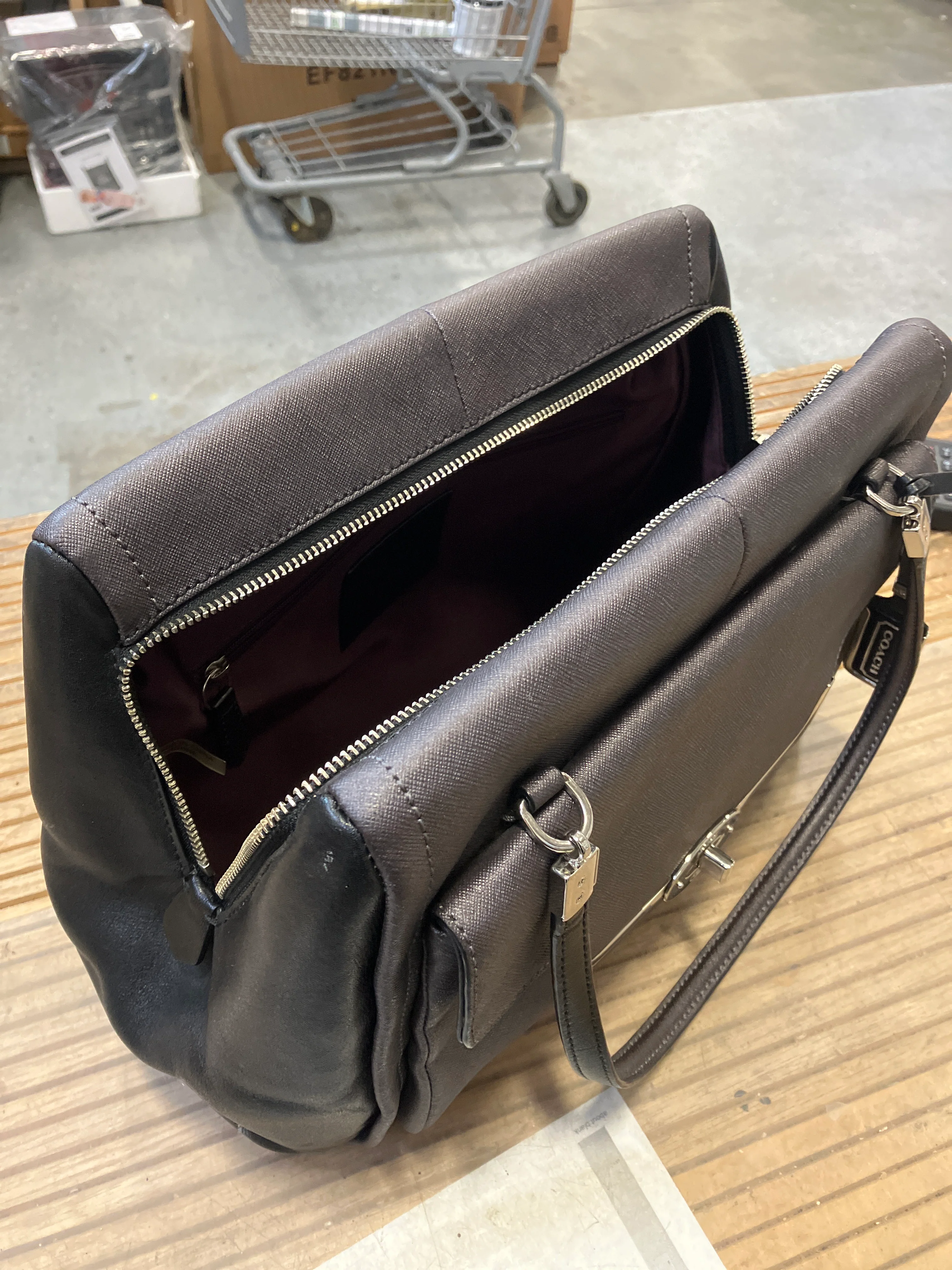 Coach Madison Leather Handbag - Image 6