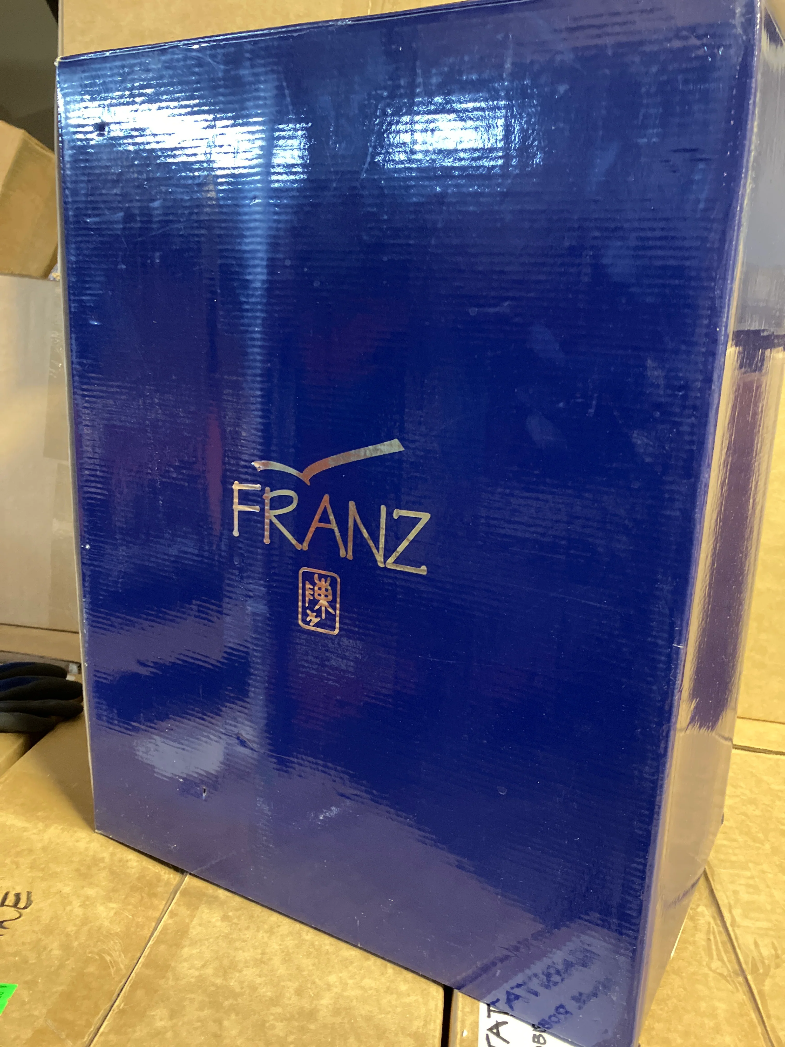FRANZ "HOLIDAY BEGINNINGS" CHICKADEE COLLECTION PORCELAIN VASE - Image 5