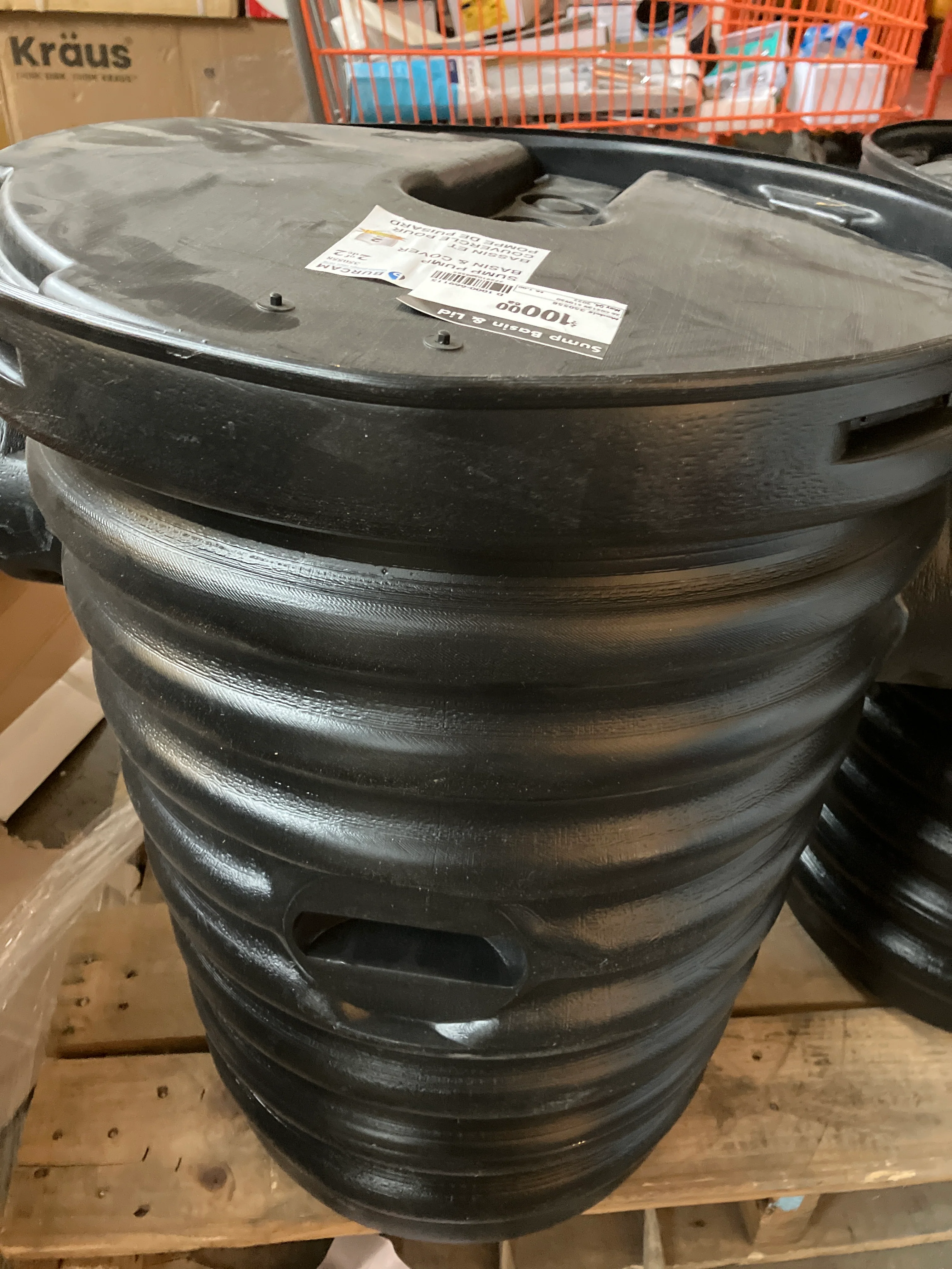 Burcam Sump Basin & Lid (New) - Image 2