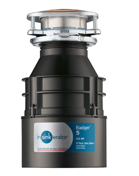Insinkerator Badger 5 1/2 HP In-Sink Food Waste Disposer (New)