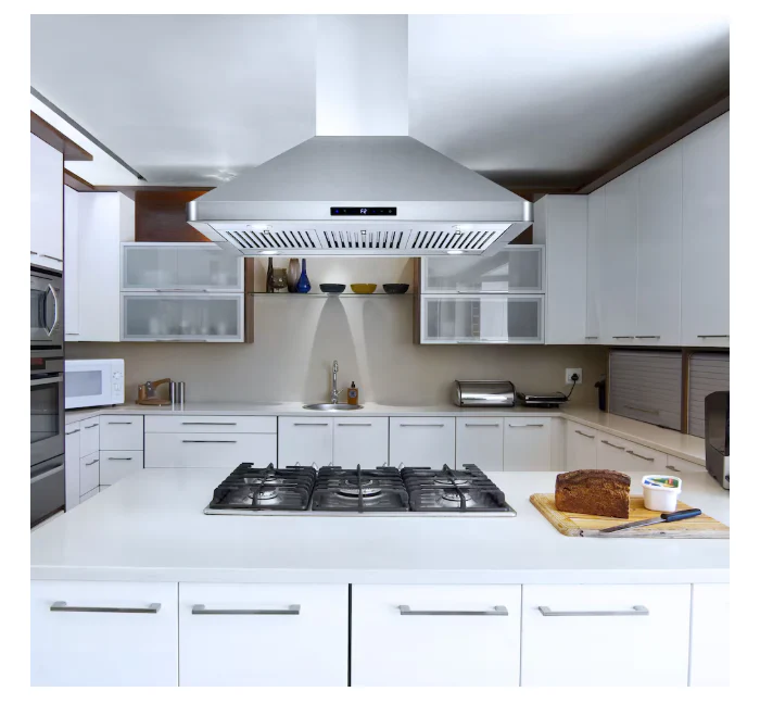 36 in. Lumin Collection Ducted Island Range Hood - Image 4