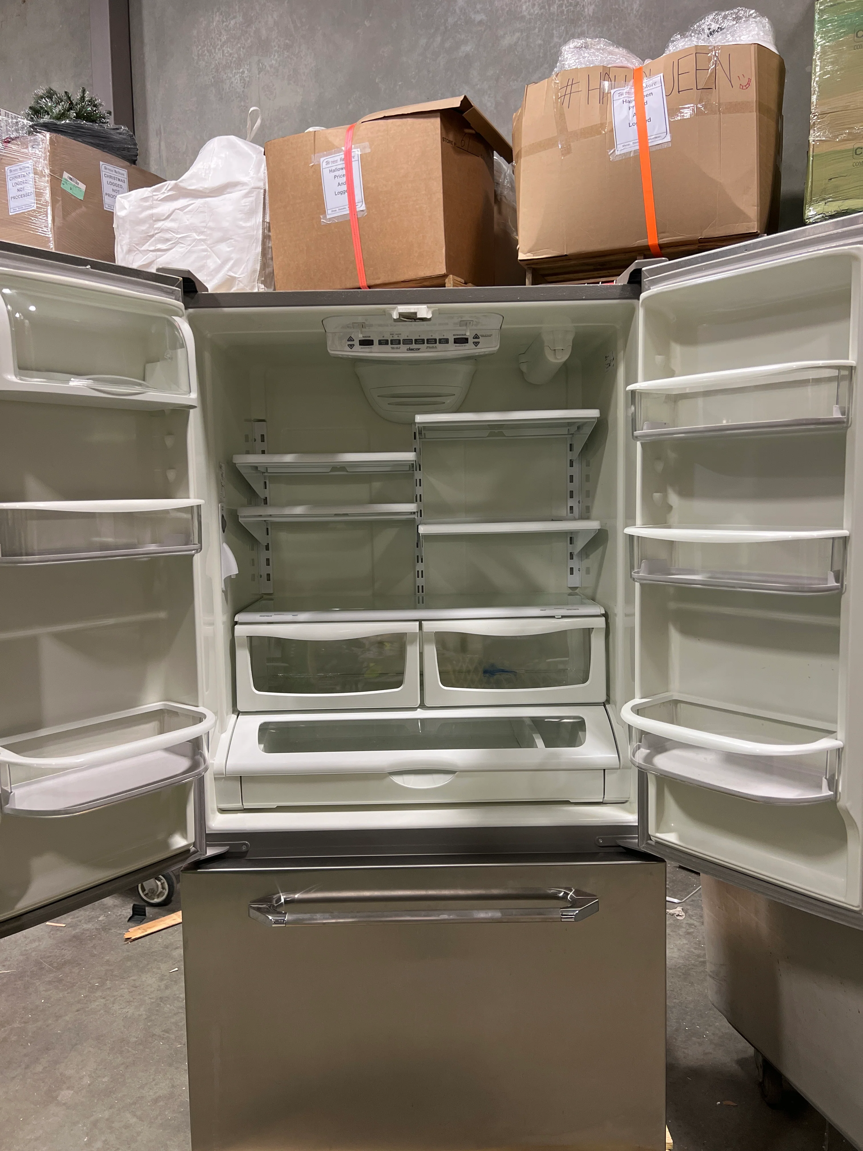 Dacor Renaissance Epicure French Door Refrigerator, model EF36BNNFSS13 - Image 3