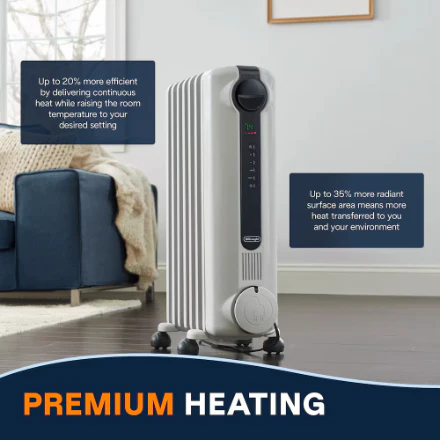 DeLonghi RadiaS ECO Digital Full Room Radiant Heater (New) - Image 3