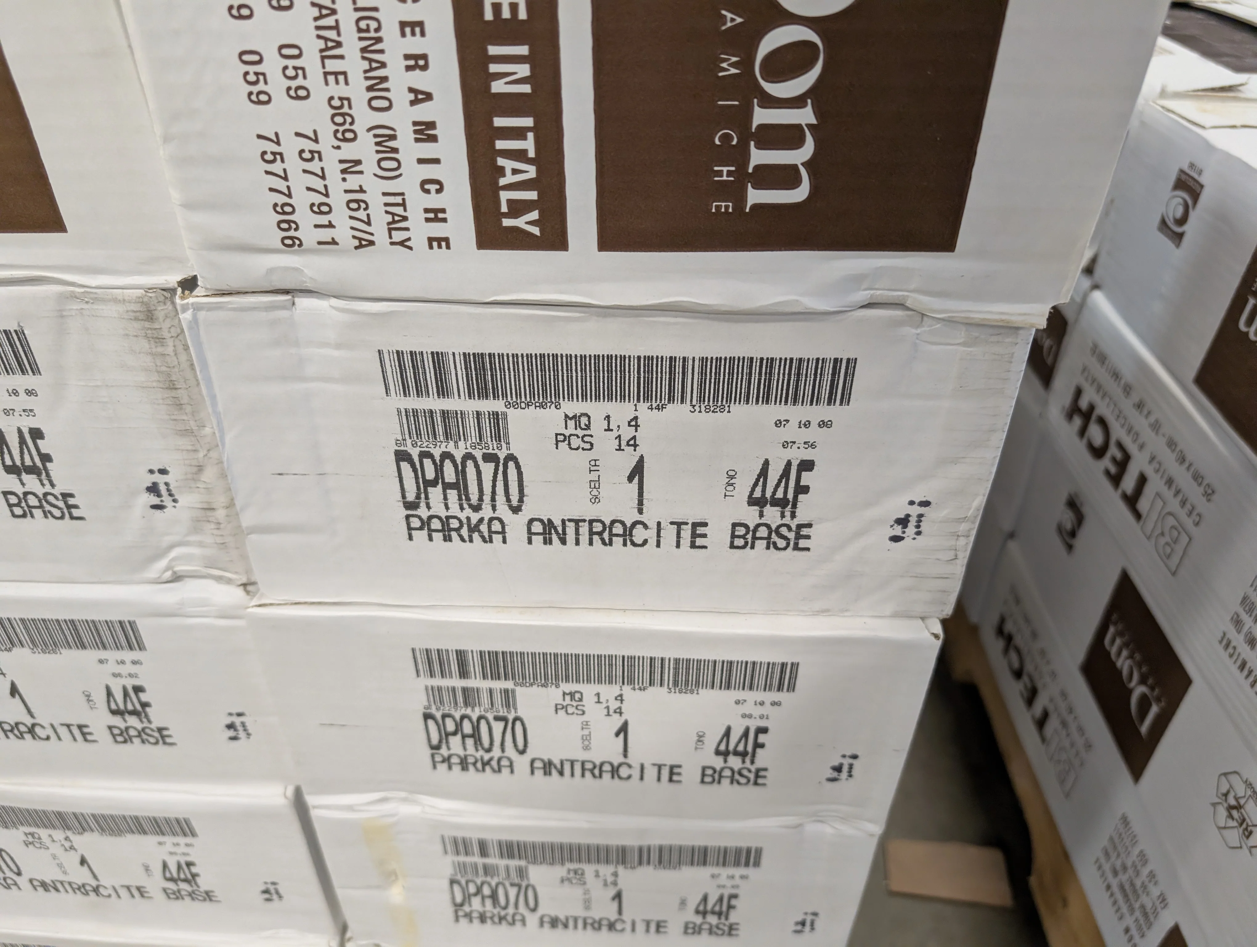 Dom Ceramiche Parka Collection - Anthracite (15.56 sqft per box) (New) - Image 3