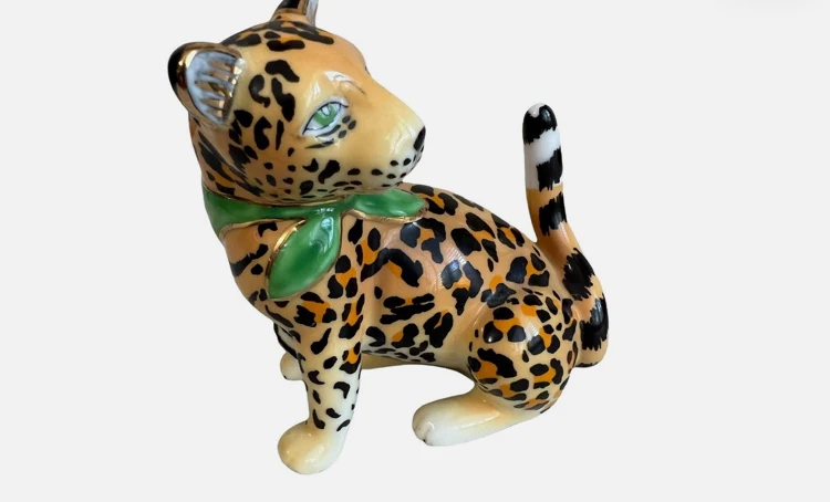 Lynn Chase Designs Jaguar Jungle Cats Yellow Figurine 3.5" Tall Animal - Image 5