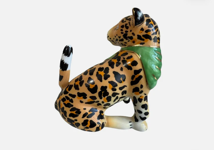 Lynn Chase Designs Jaguar Jungle Cats Yellow Figurine 3.5" Tall Animal - Image 6
