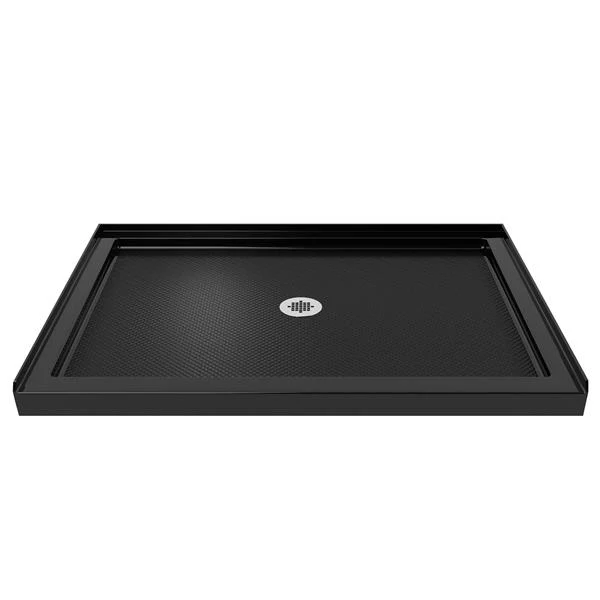 DreamLine Lumen 36-in x 36-in Black Shower Door and Base (New) - Image 2