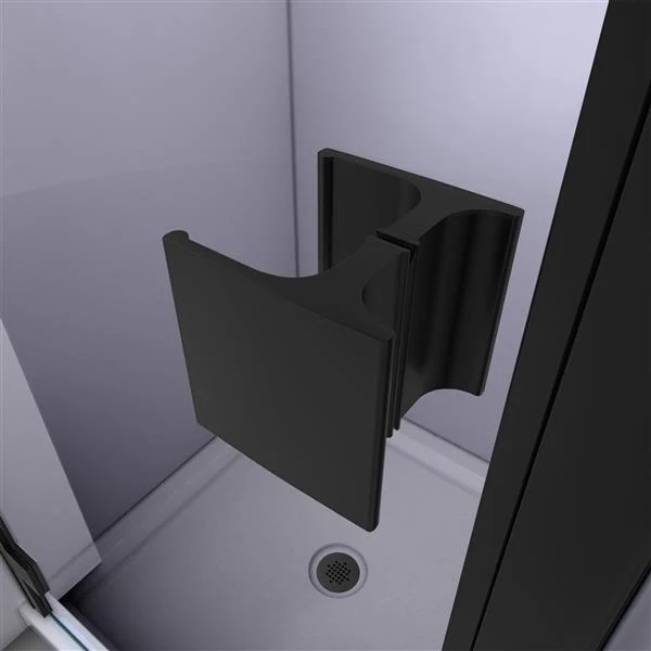 DreamLine Lumen 36-in x 36-in Black Shower Door and Base (New) - Image 3