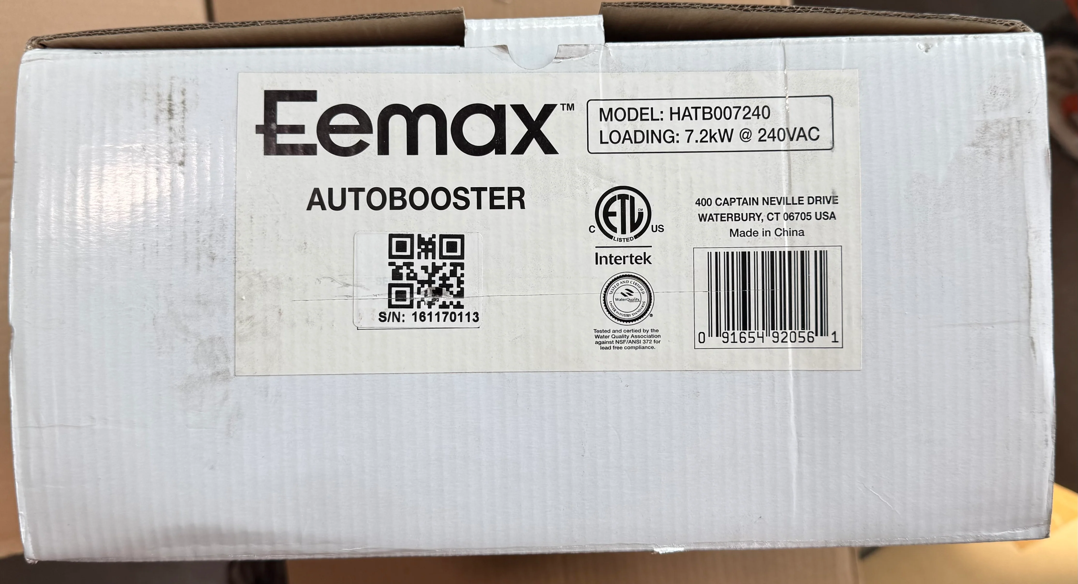 Eemax HATB007240 AutoBooster Electric Tankless Water Heater (new) - Image 4