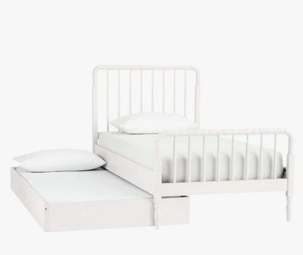 Elsie Simply White Wooden Trundle (new) - Image 3