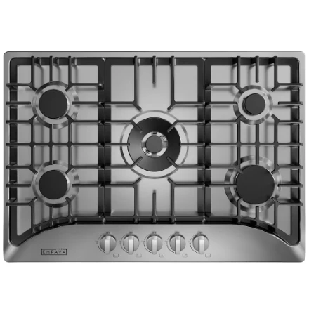 Empava Built-In 30-inch Stainless Steel Gas Cooktop with 5 Burners