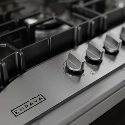 Empava Built-In 30-inch Stainless Steel Gas Cooktop with 5 Burners - Image 2