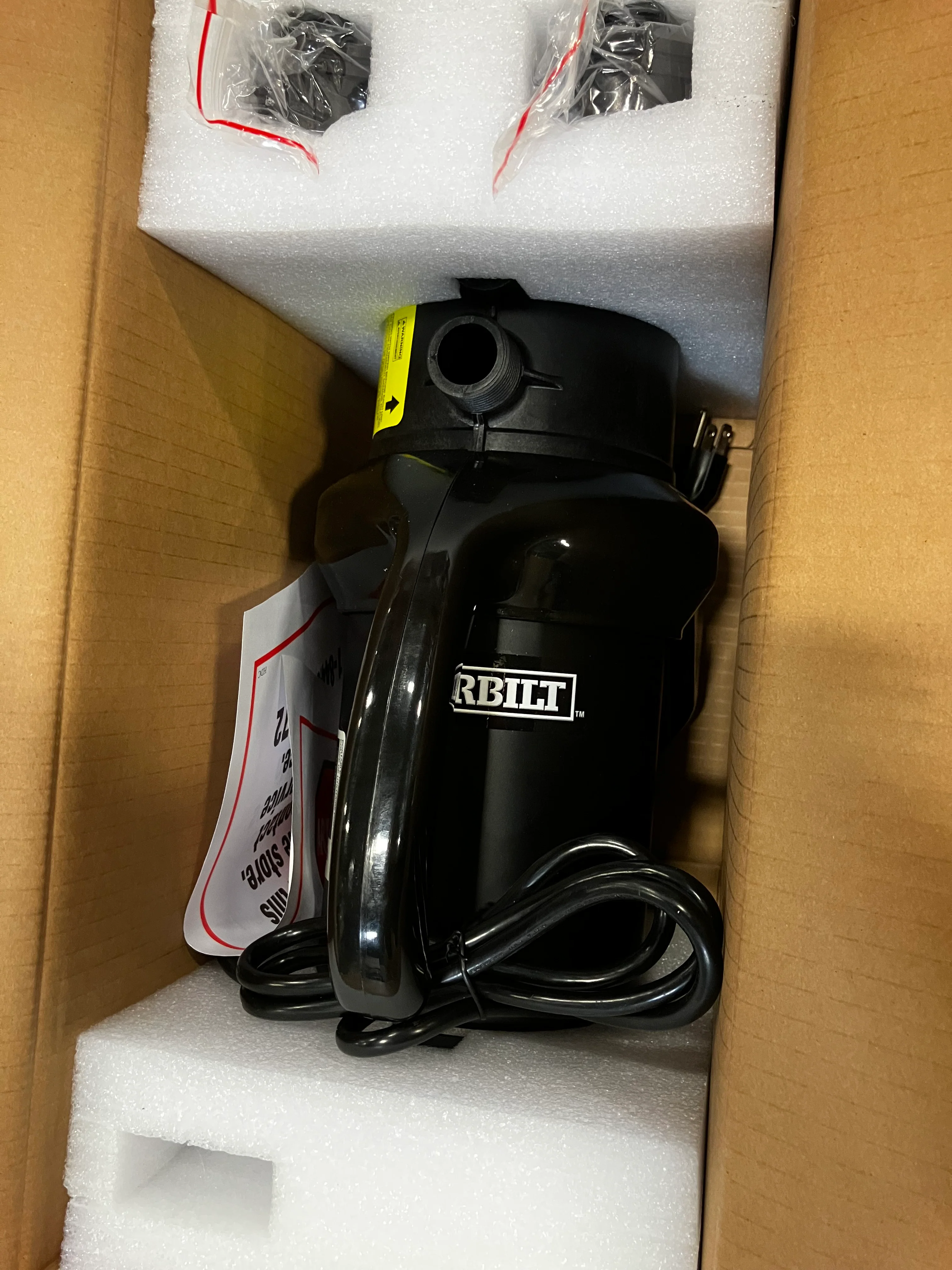 Everbilt Portable Utility Pump, 618GPH, 115V (New) - Image 4