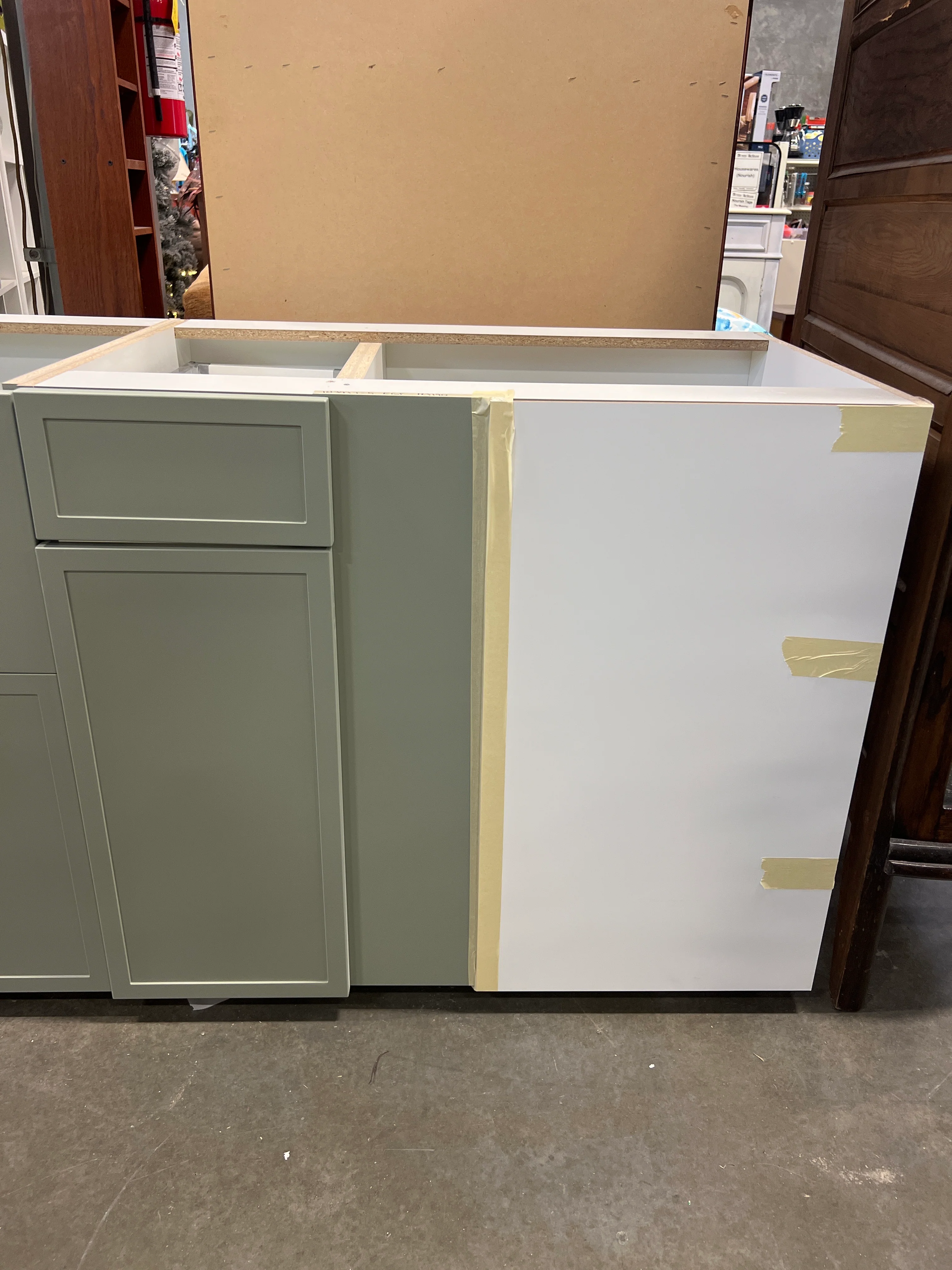 Evergreen Fog Base Kitchen Cabinets (new) - Image 9