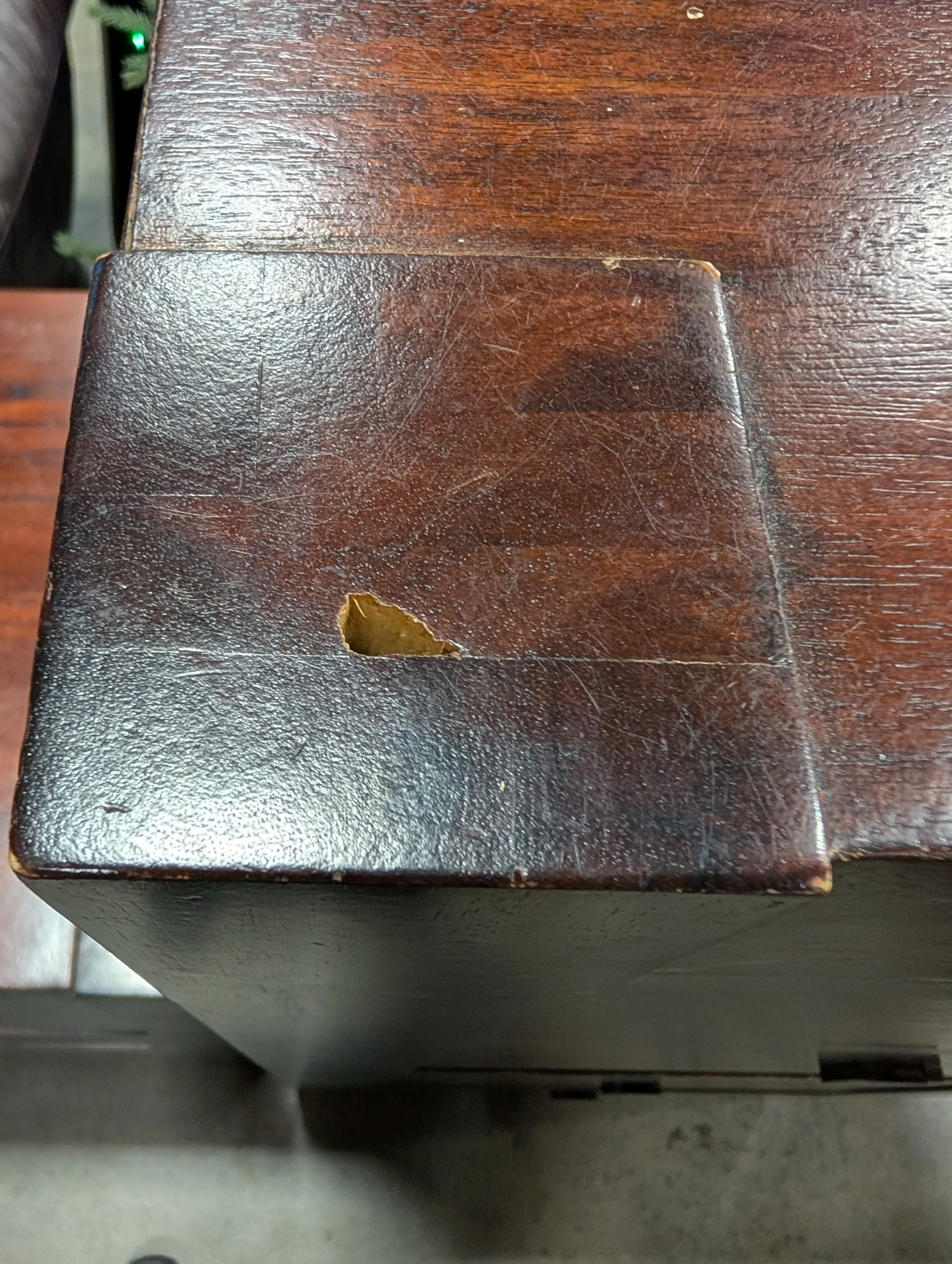 Furniselan Solid Mango Wood Nightstand (Used) - Image 3