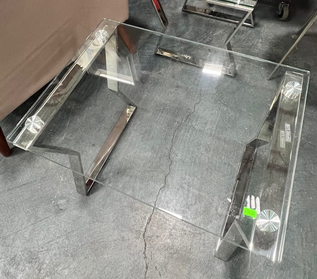 Glass Accent Table