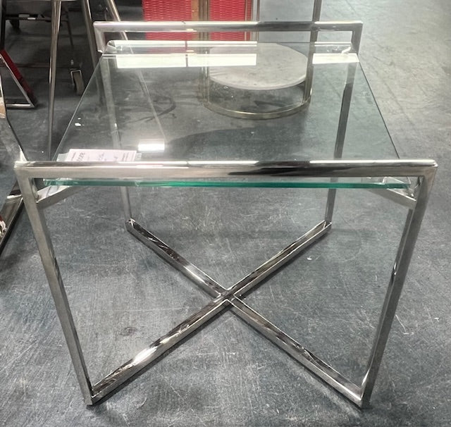 Glass Side Table - Image 2