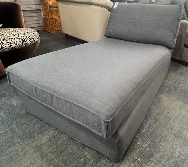 Grey Chaise Lounge Chair