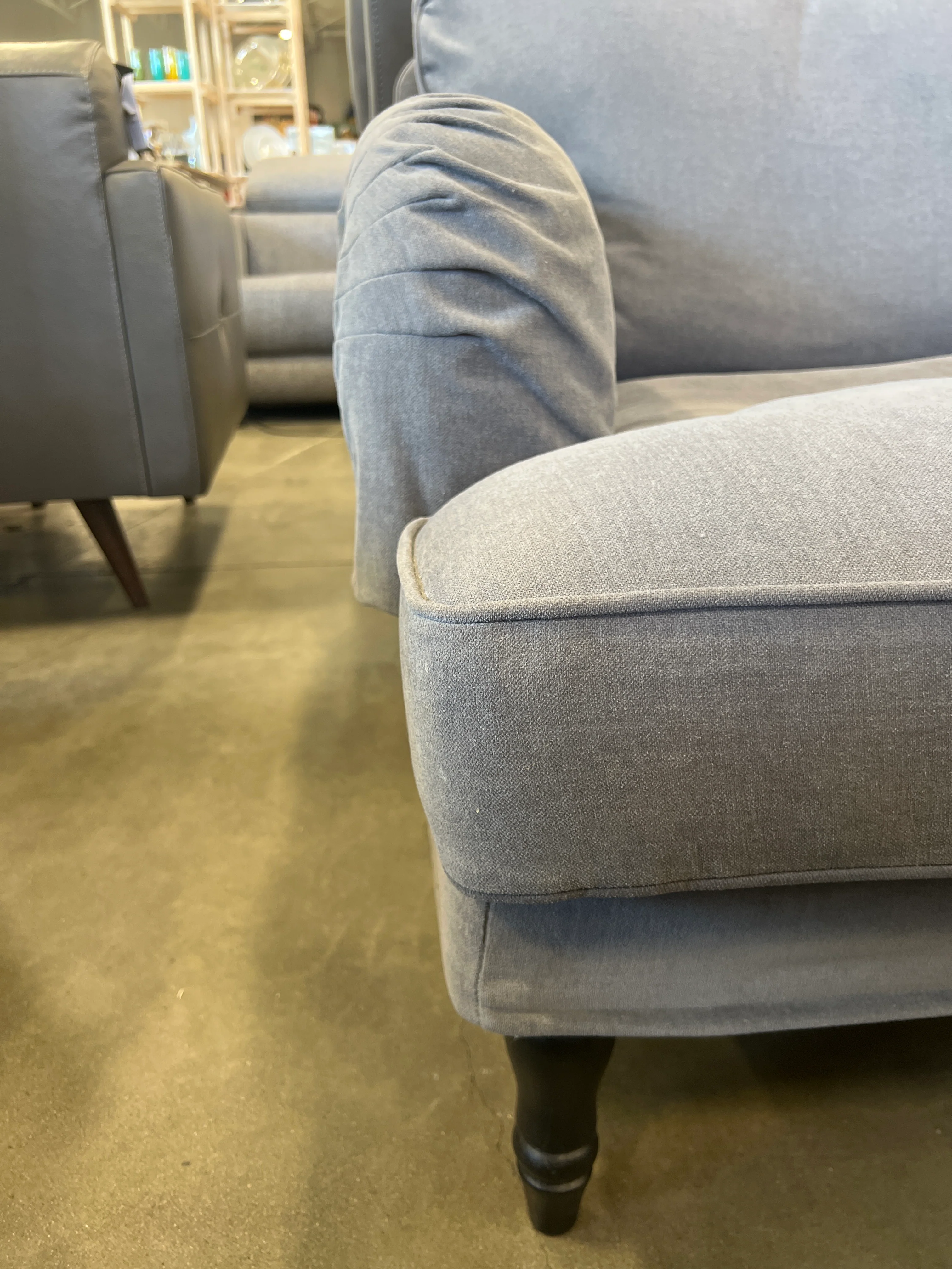 Grey Deep-Seated Sofa - Image 4