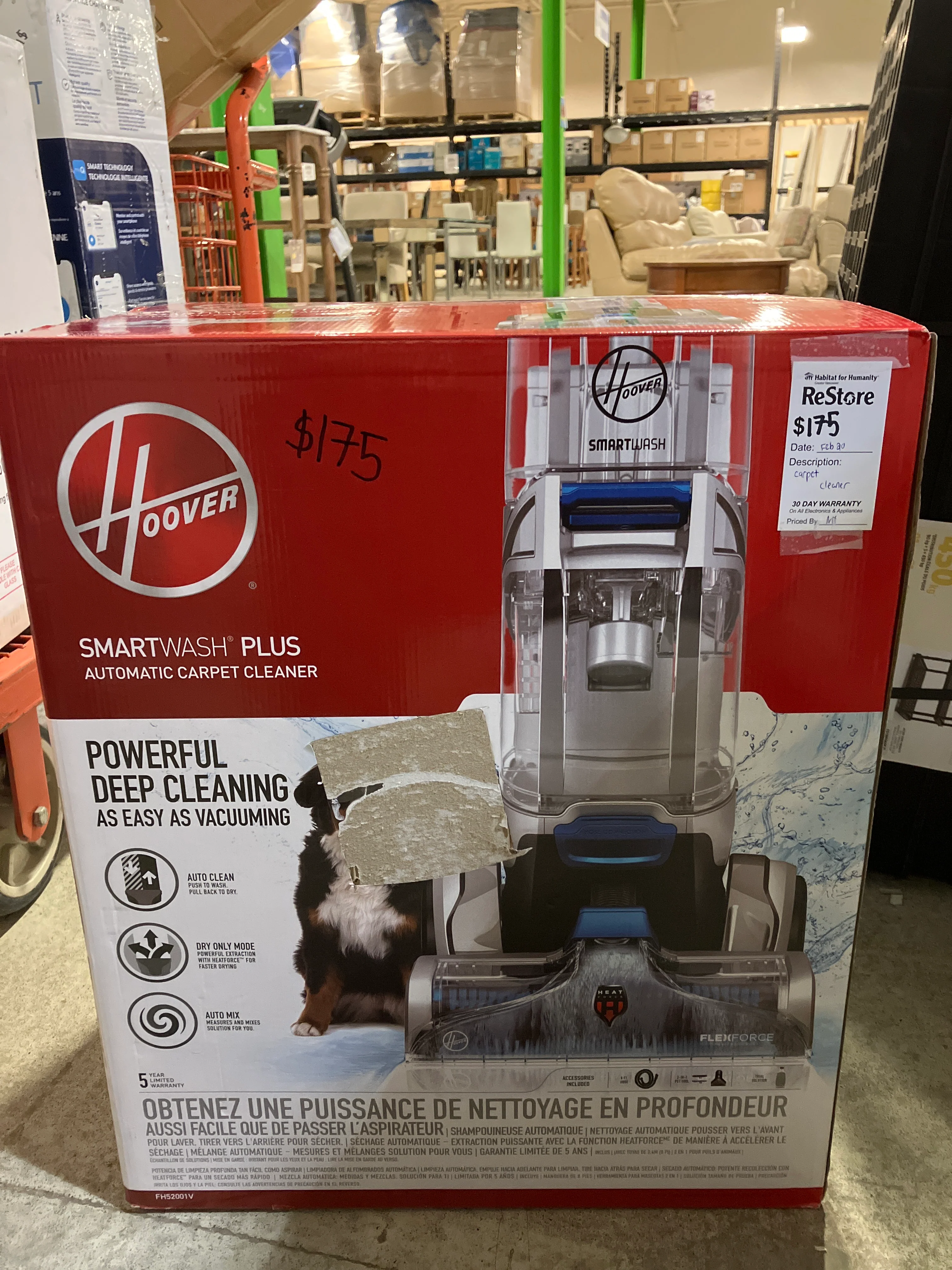Hoover SmartWash Automatic Carpet Cleaner - Image 6