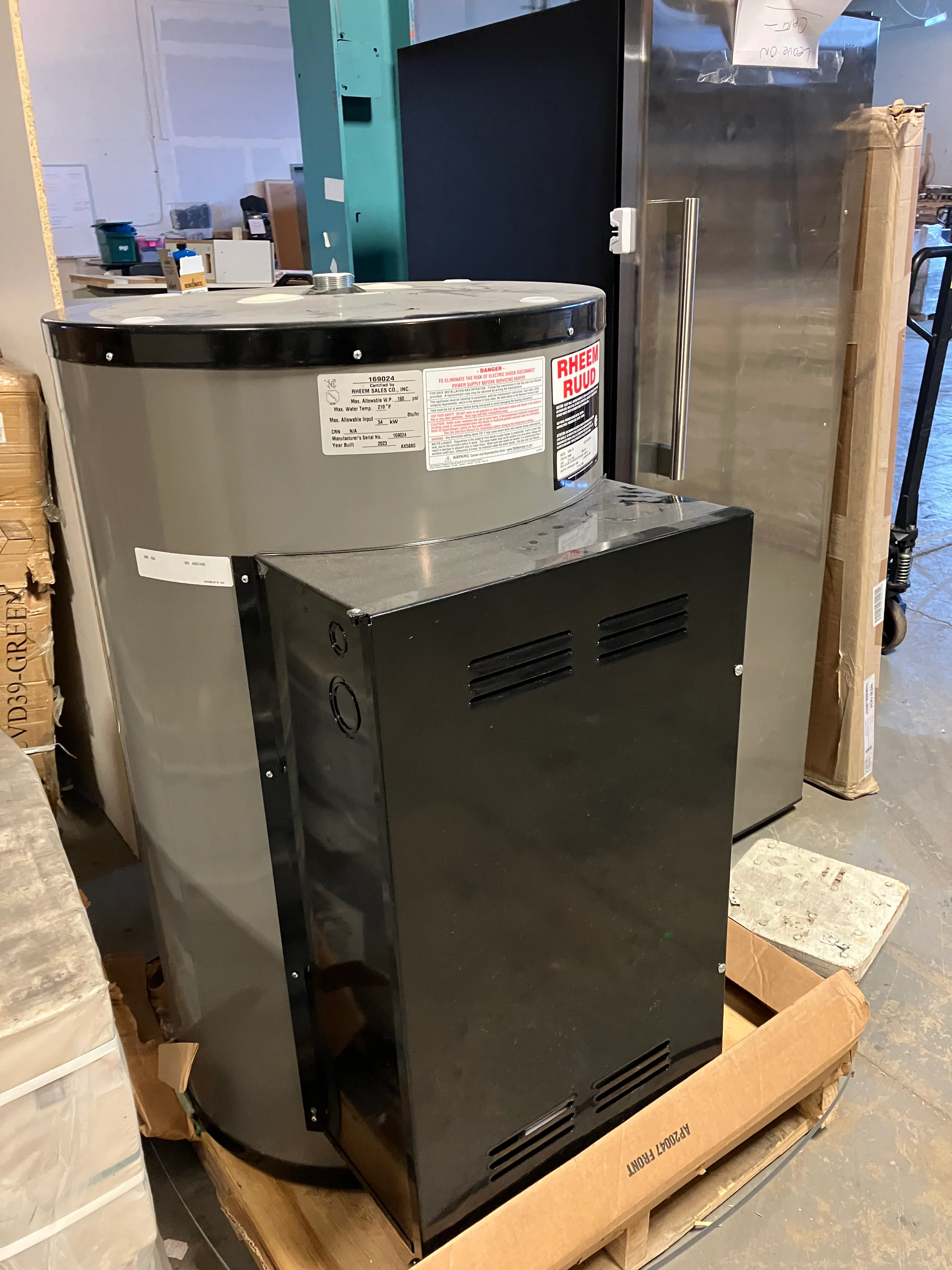 RHEEM Heavy Duty Electric Commercial Water Heater E50A-24-G (New) - Image 8