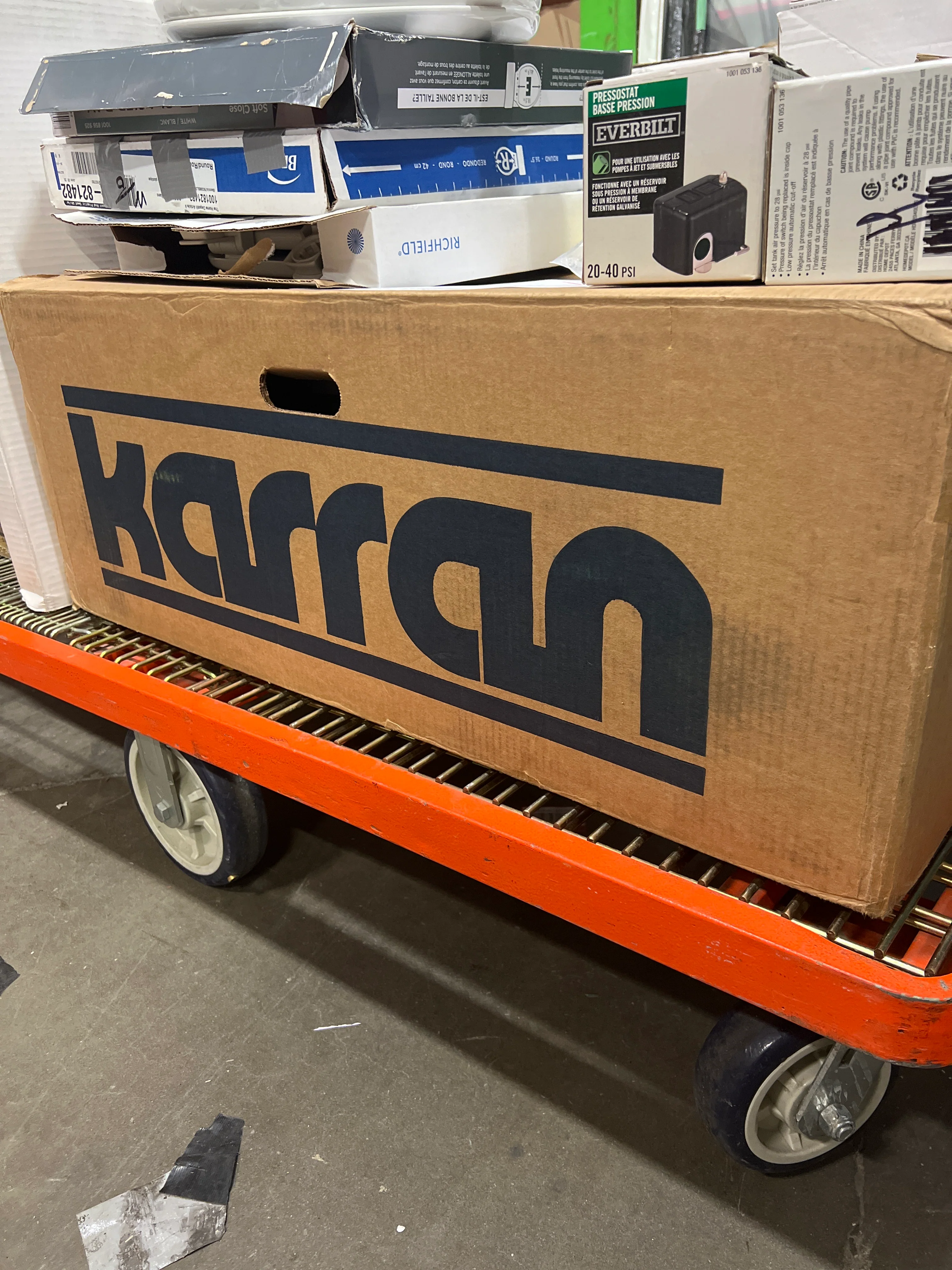 Karran 33" Top Mount Double Equal Bowl Stainless Steel Kitchen Sink Kit (new) - Image 5