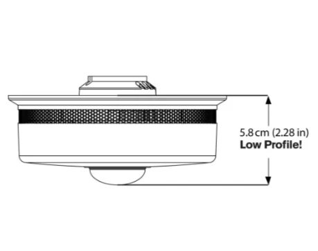 Kidde Hardwire Interconnected Smoke Alarm with LED Strobe Light and Voice Alert (new) - Image 2