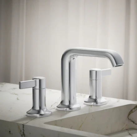 KOHLER Ashan 8-Inch Widespread 2-Handle Bathroom Sink Faucet in Chrome (New) - Image 2