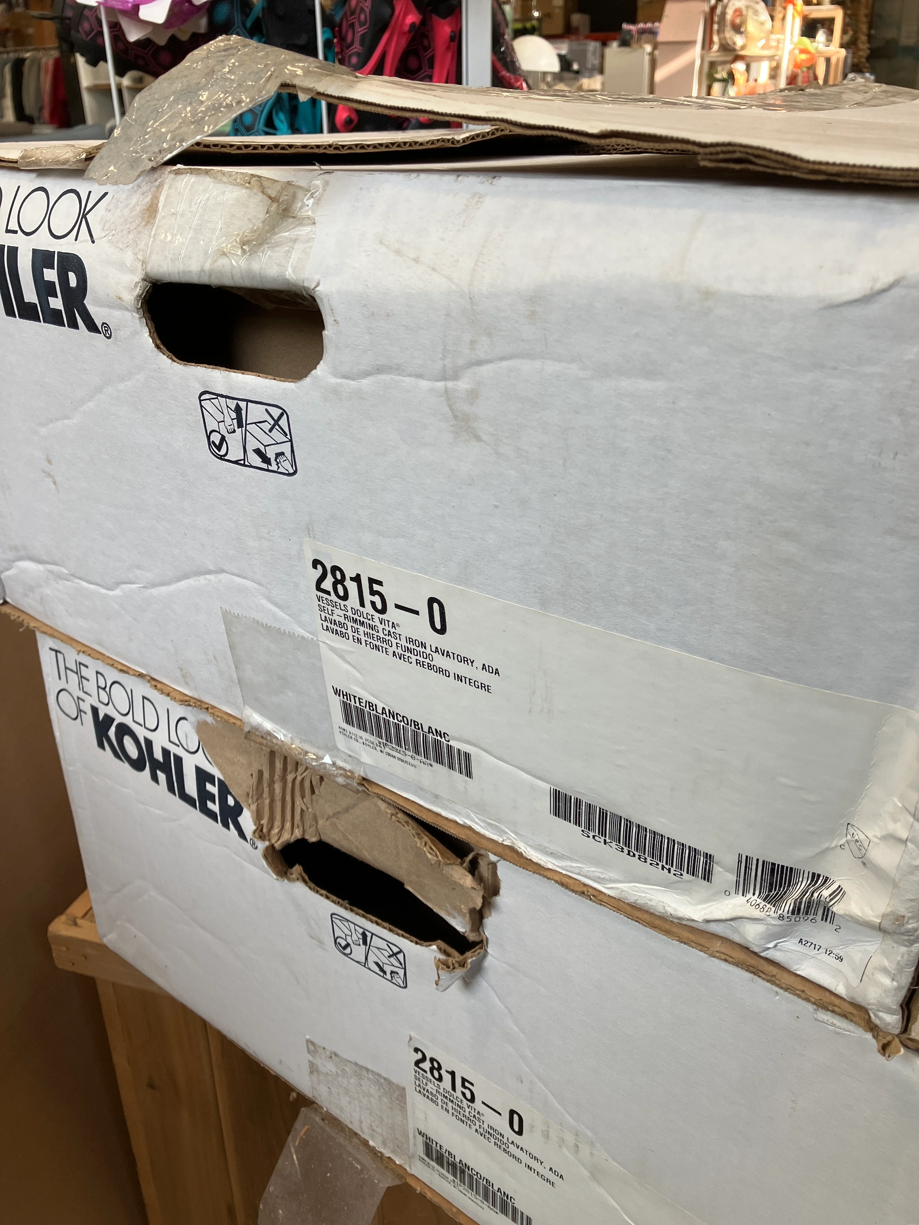Kohler Dolce Vita Cast Iron Sink (new) - Image 4