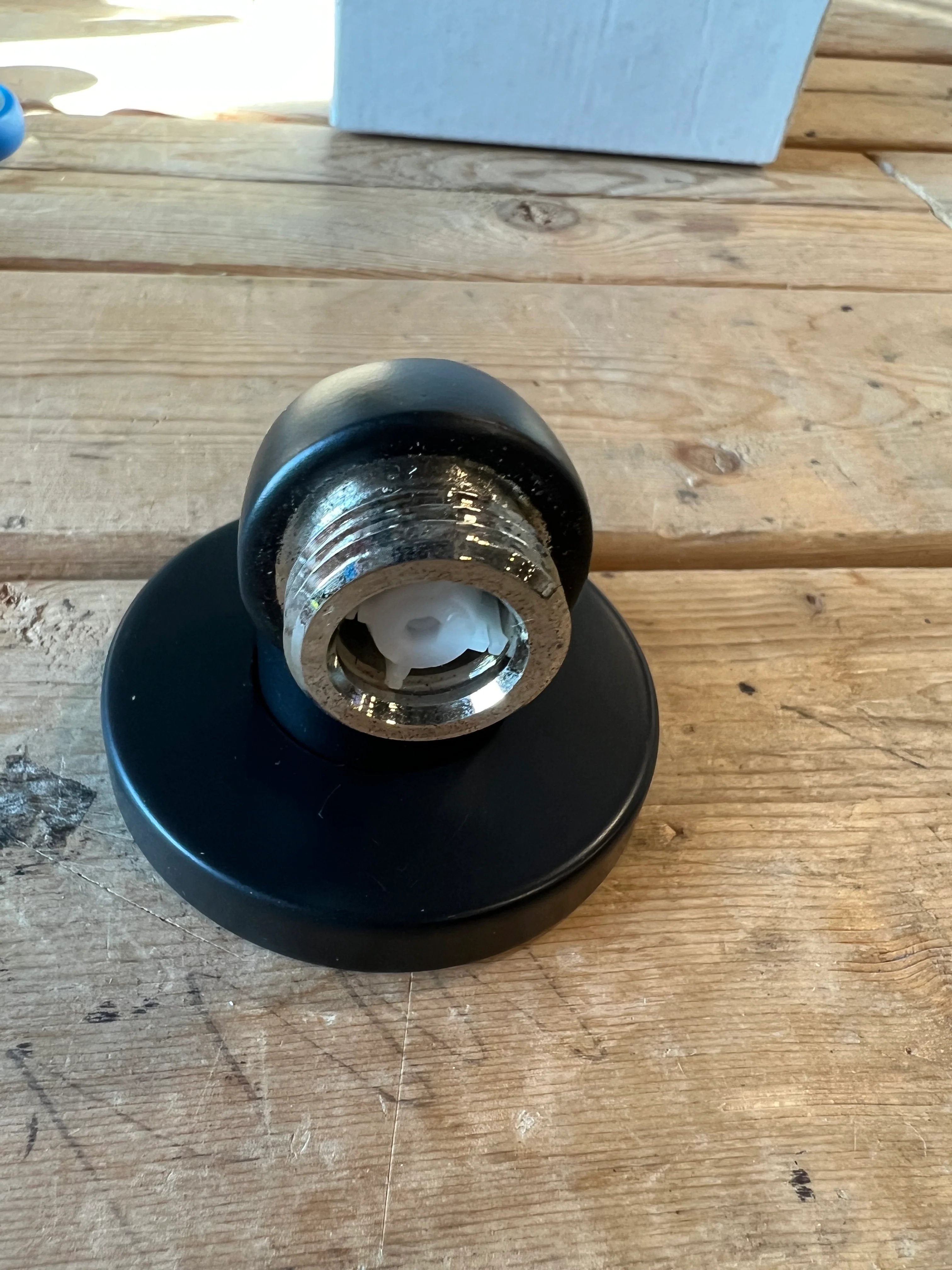 KOHLER Purist Wall-Mount Supply Elbow with Check Valve in Matte Black (new) - Image 3