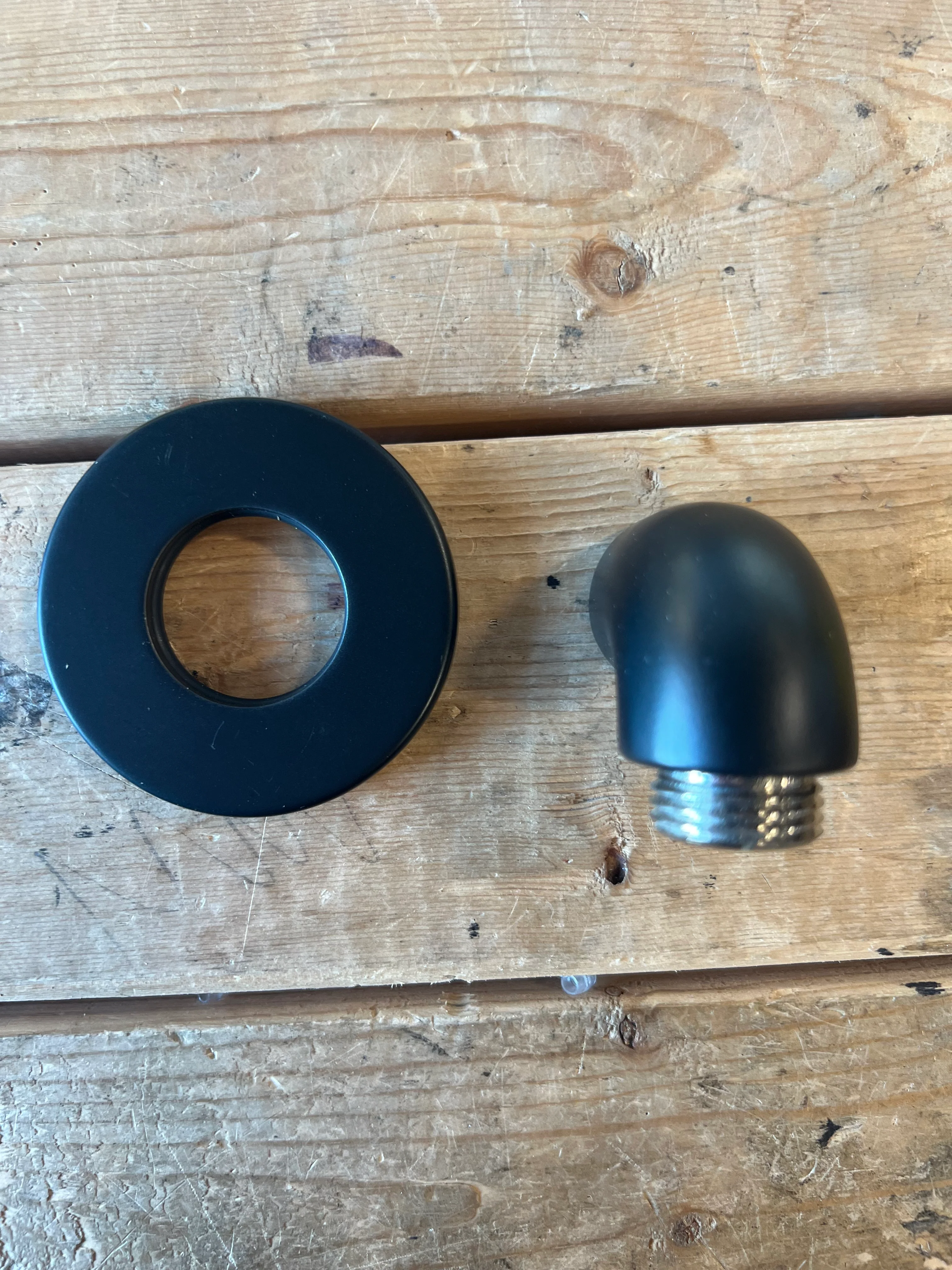 KOHLER Purist Wall-Mount Supply Elbow with Check Valve in Matte Black (new) - Image 4