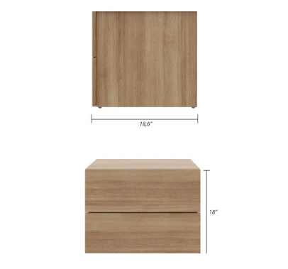 Light Oak Nightstand (new) - Image 4