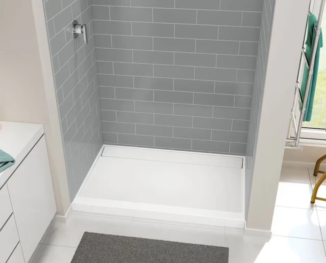 MAAX Acrylic Shower Base Pan in White (new) - Image 2