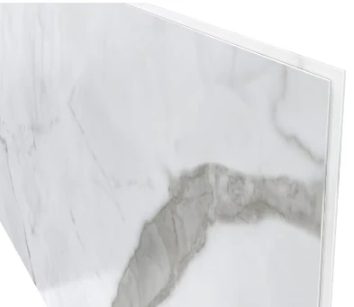 MAAX Manhattan Glue-up Wall Tiles 15.75 x 31.5 in. In Smooth Marble Glacier (17.2 sq ft per box) - Image 3