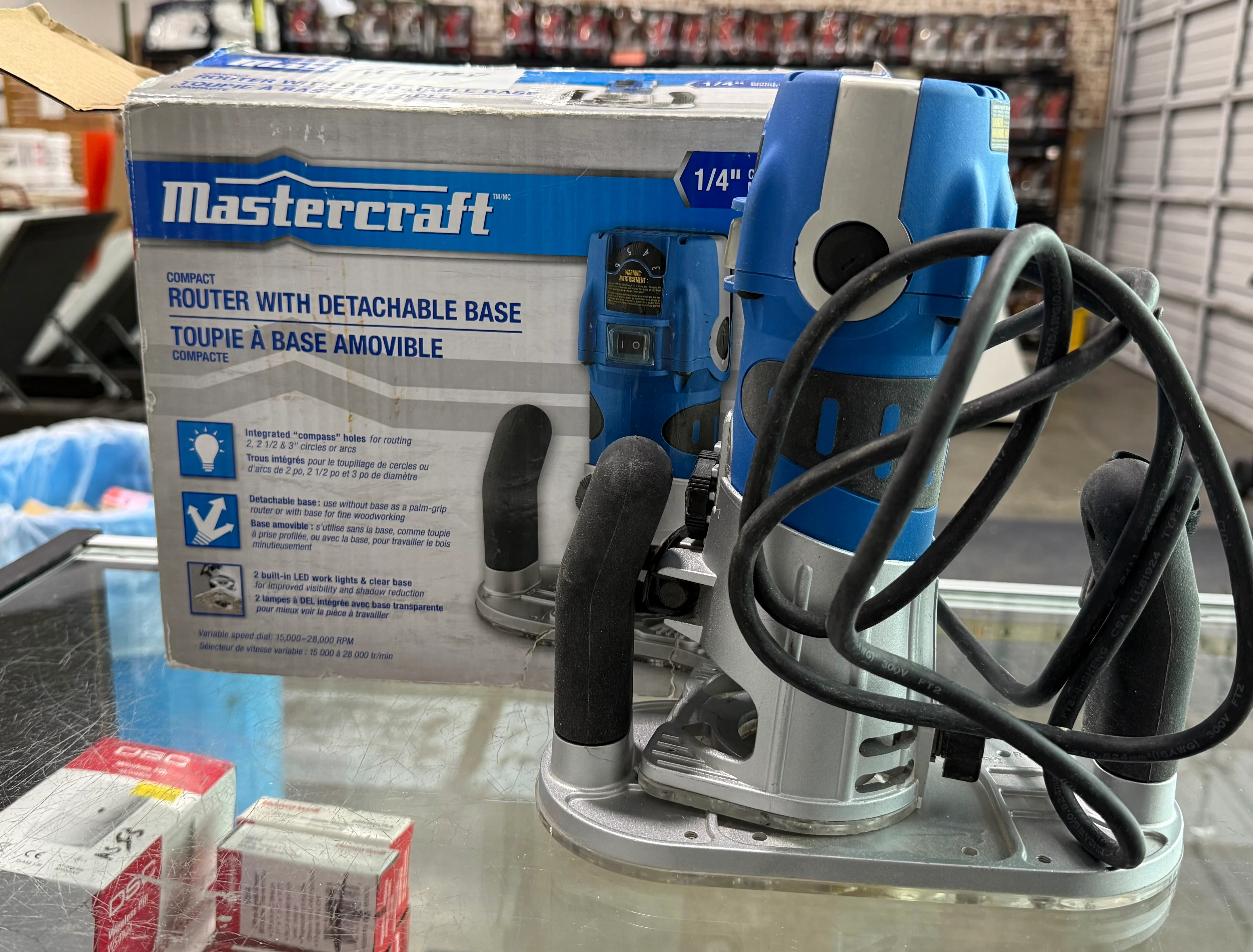Mastercraft Compact Router with Detachable Base - Image 2