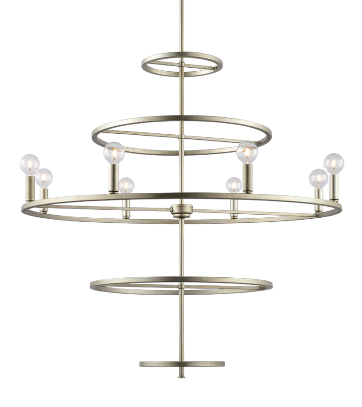 Matteo Hoopa Chandelier - C67408SV (New)