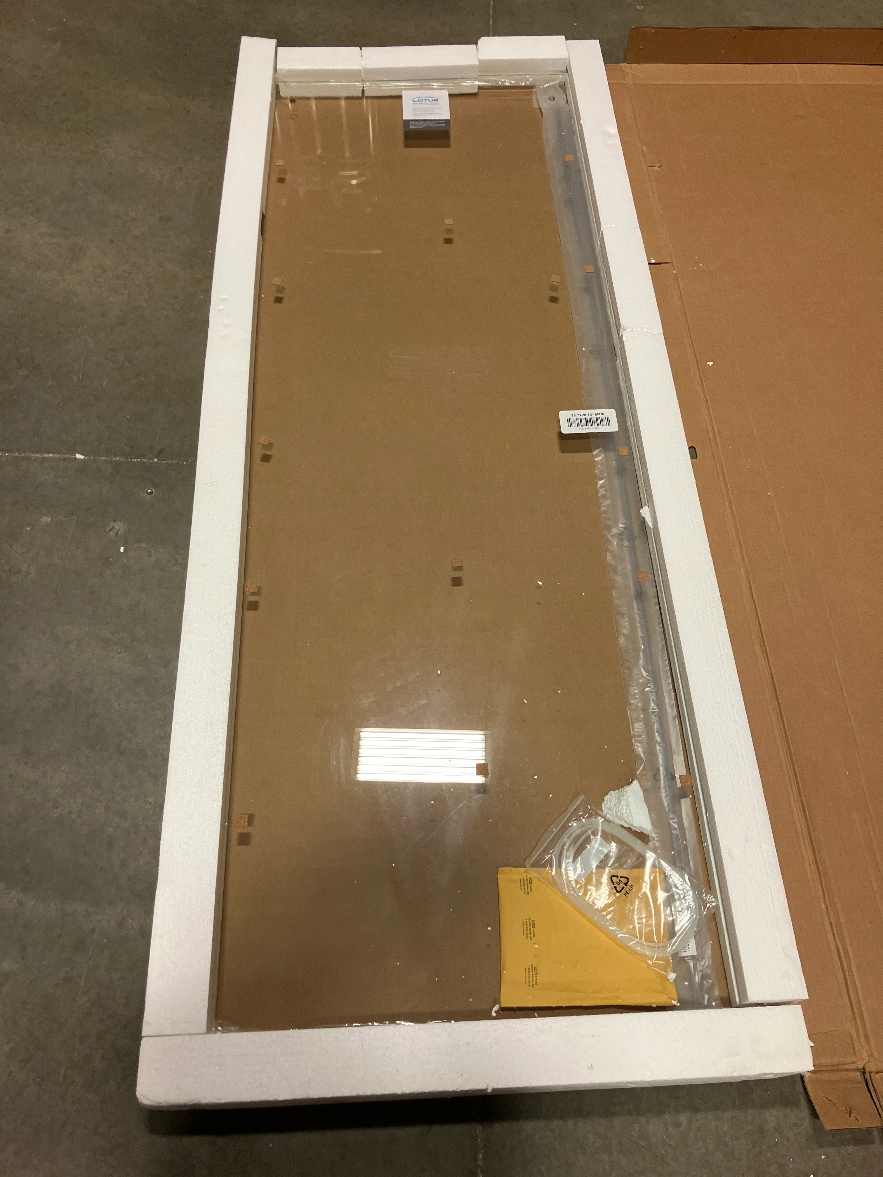 MAXX 78.7”x 28.15” Shower Door