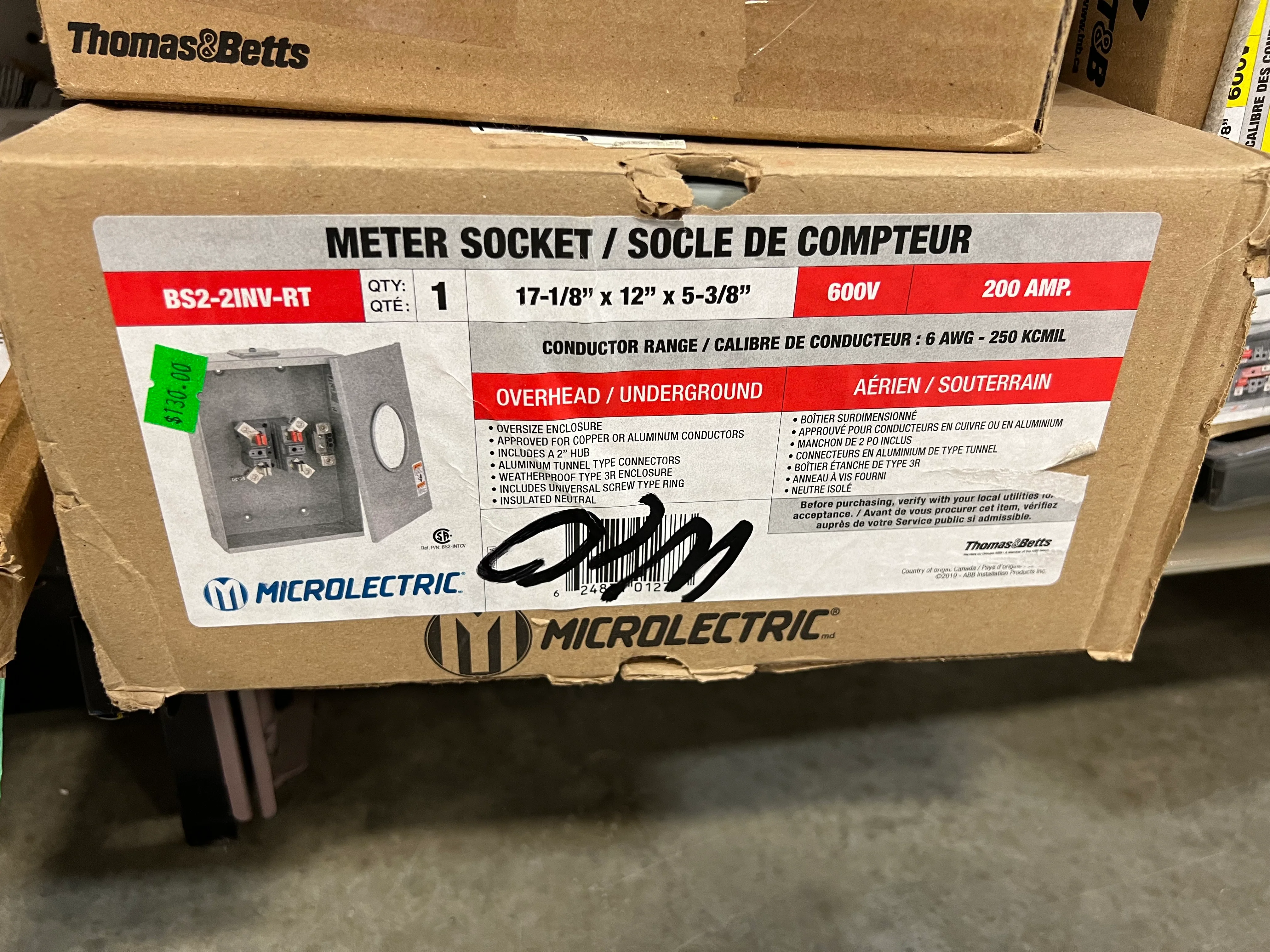 Microlectric Overhead Meter Socket Standard - Image 2