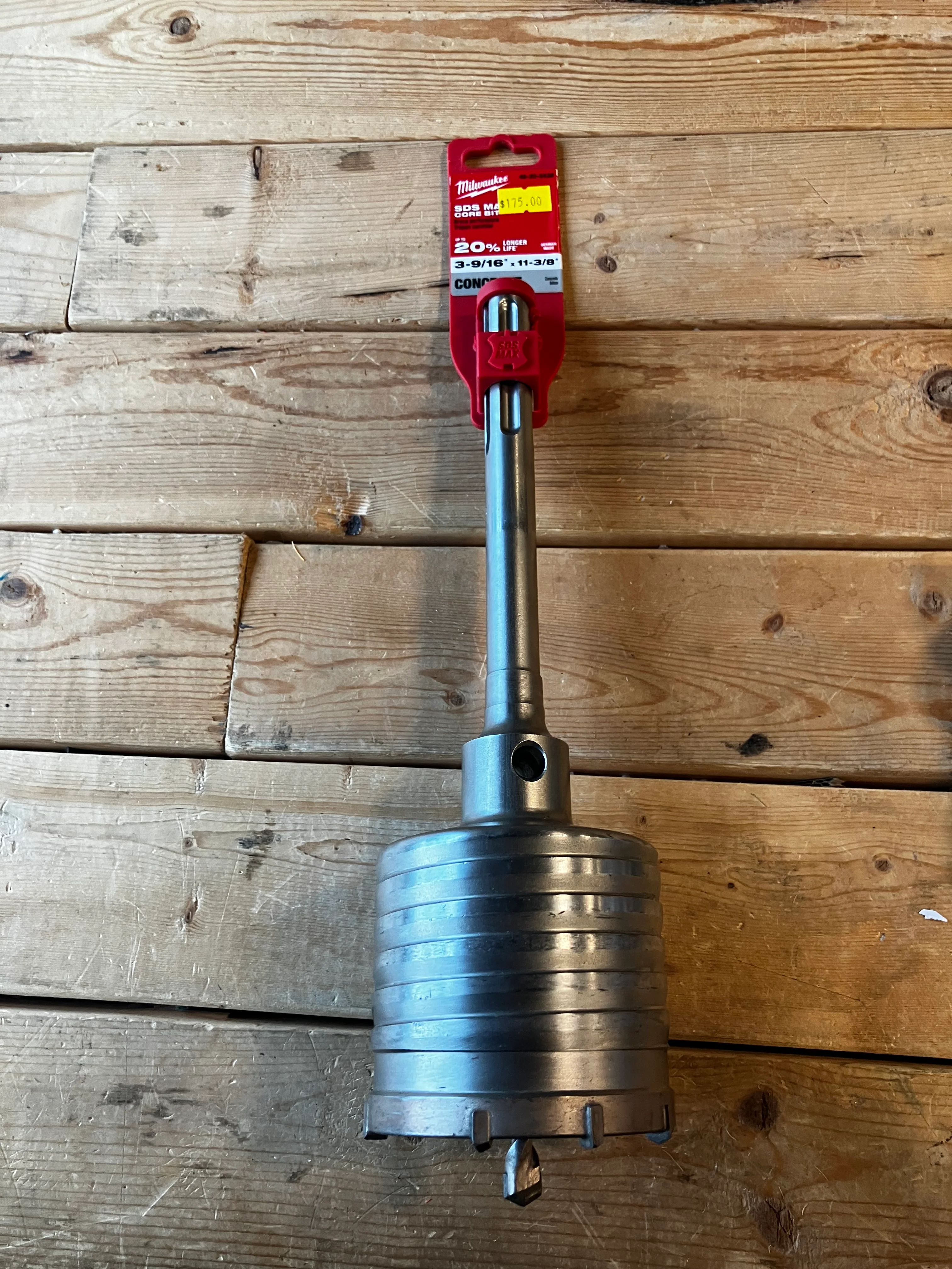 Milwaukee Tool 3-9/16 in. x 11-3/8 in. SDS-Max Core Bit - Image 3