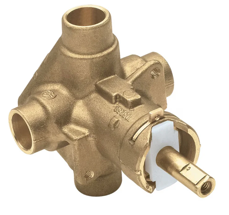 MOEN Brass Rough-In Posi-Temp Pressure-Balancing Cycling Tub and Shower Valve - 1/2-inch CC Connection - Image 3