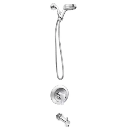 MOEN Meena 1 Handle Tub Shower in Chrome